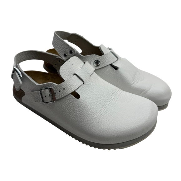 Birkenstock Shoes - Birkenstock Tokio Super Grip Leather Clog